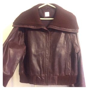 New Look Genuine Leather Jacket